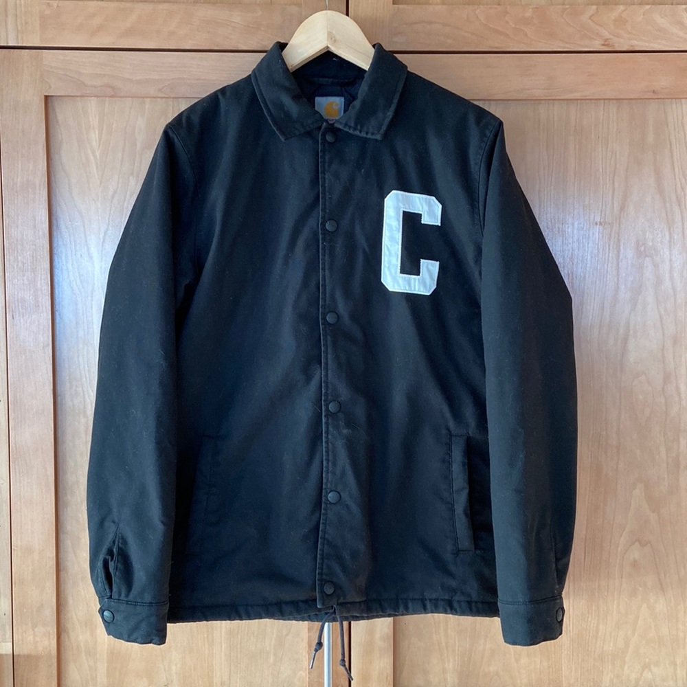 Carhartt WIP coach’s quilted jacket. Varsity jacket